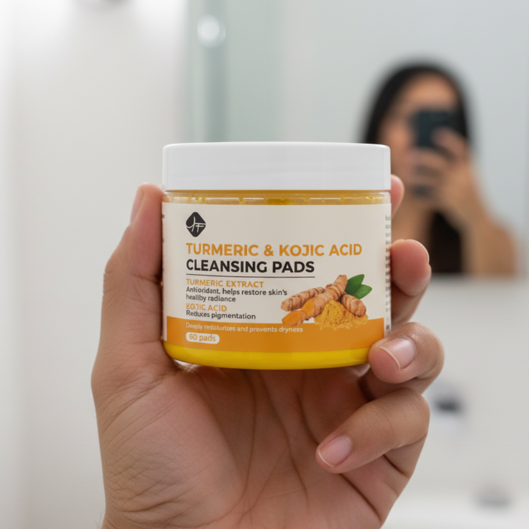 Discos Purificantes con Cúrcuma & Ácido Kójico